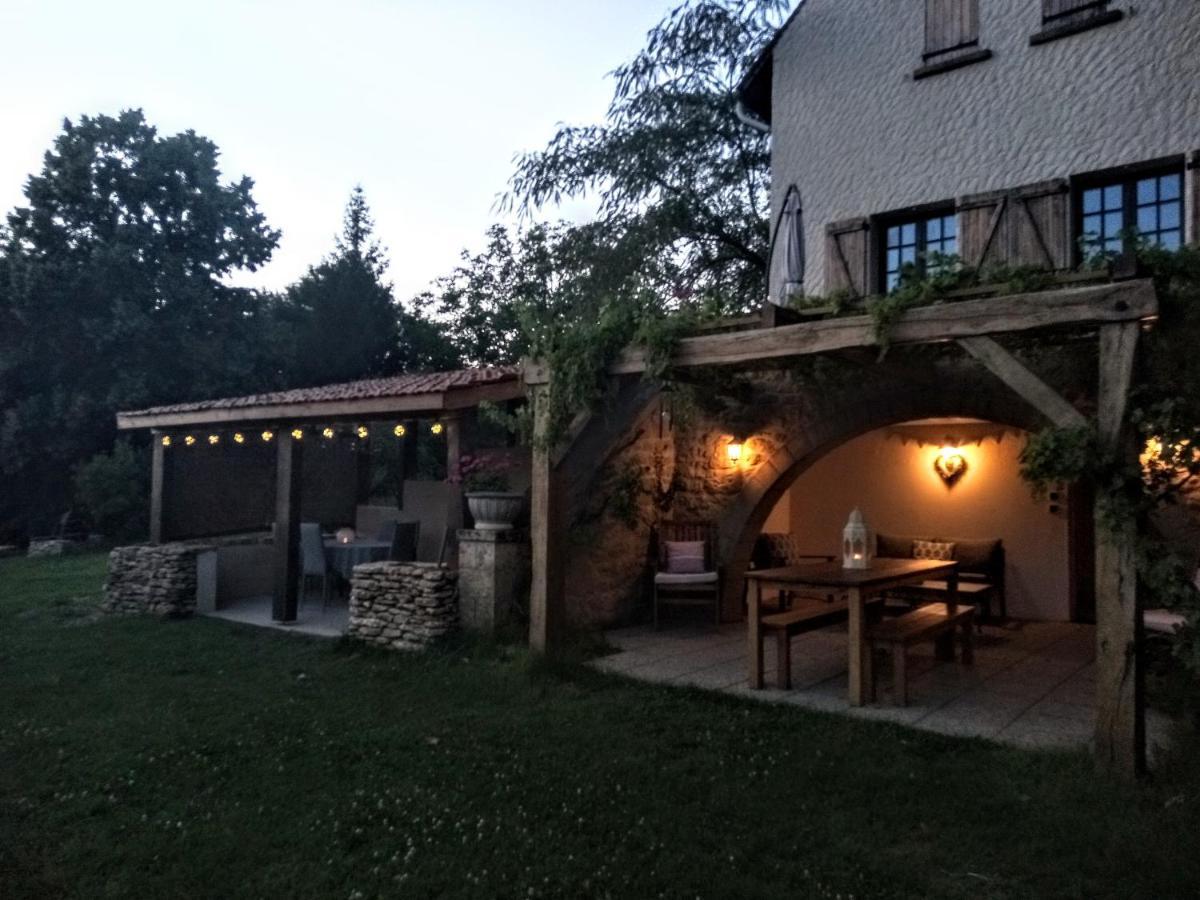 Au Soleil Couchant Saint-Julien-de-Lampon Kültér fotó
